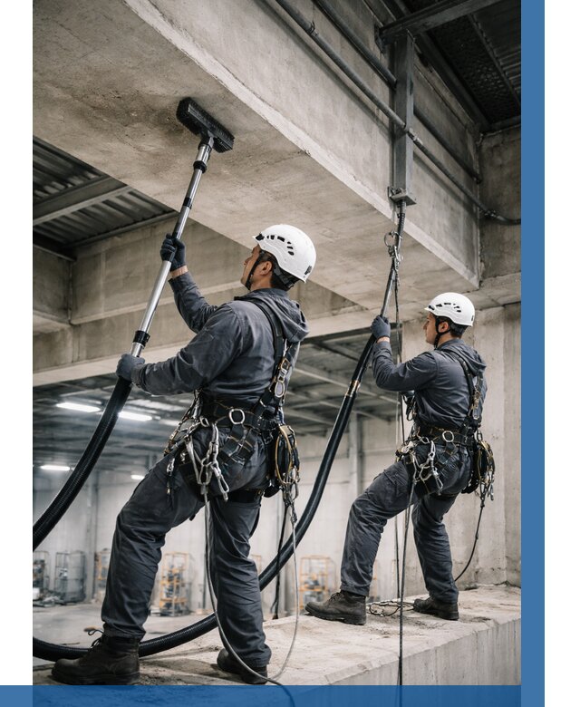 Обеспыливание потолочных конструкций в Брянске от 269 р. |ВЫСОТНИК-Бнк