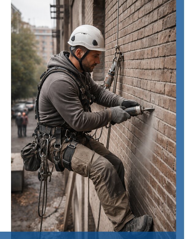 Расшивка кирпичных швов в Брянске от 645 р. | ВЫСОТНИК-Бнк