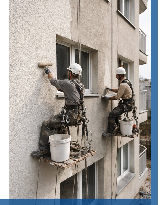 Нанесение короеда на фасад в Брянске от 484 р. | ВЫСОТНИК-Бнк