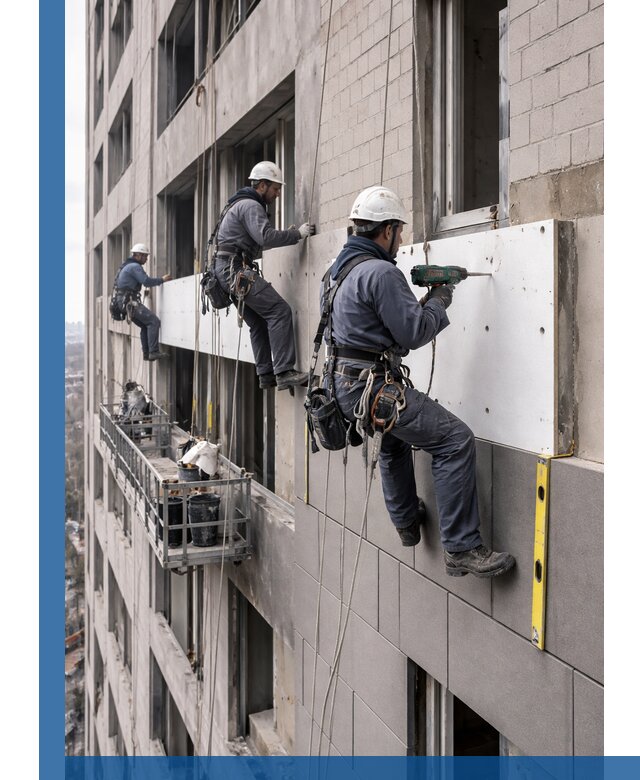 Монтаж фасадных термопанелей высокого качества в Брянске