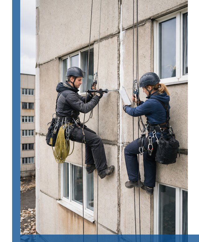 Герметизация межпанельных швов тёплым швом в Брянске