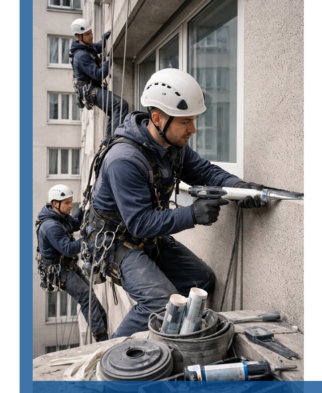 Герметизация швов лоджии в Брянске профессионально и надежно