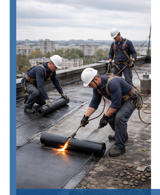 Ремонт наплавляемой кровли в Брянске качественно и надежно