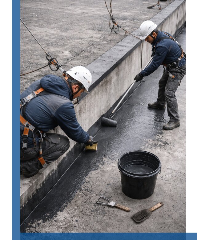 Гидроизоляция кровли жидкой резиной профессионально в Брянске