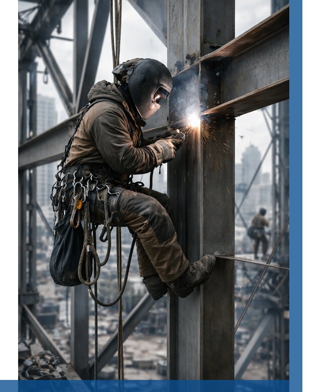 Высотные сварочные работы в Брянске от 3763 р. | ВЫСОТНИК-Бнк