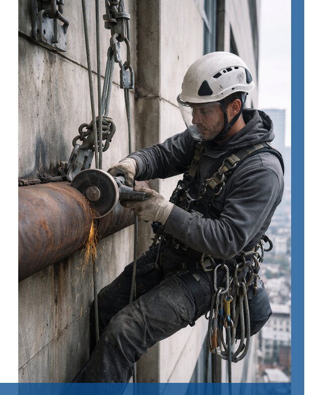 Резка металла на высоте в Брянске по цене от 4838 р. | ВЫСОТНИК-Бнк