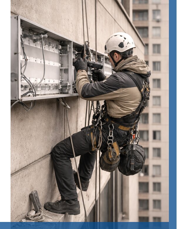 Ремонт вывески на высоте в Брянске от 4838 р. | ВЫСОТНИК-Бнк