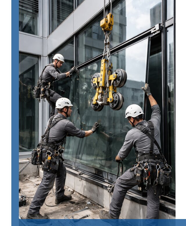 Структурное остекление фасадов в Брянске монтаж и обслуживание