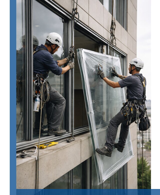 Профессиональная замена стекла в витраже в Брянске с гарантией
