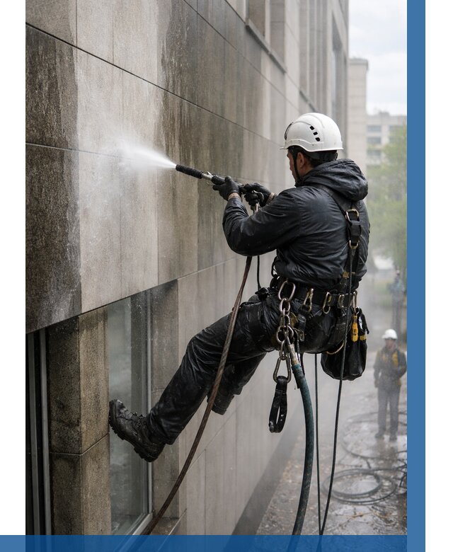 Гидроструйная очистка поверхностей в Брянске от 914 р. | ВЫСОТНИК-Бнк