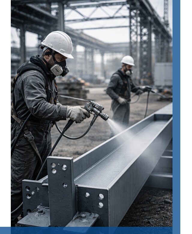 Антикорроз. обработка металлоконстр. в Брянске от 484 р. | ВЫСОТНИК-Бнк