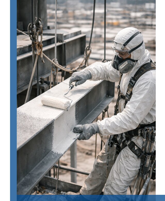 Профессиональная огнезащитная обработка металлоконструкций в Брянске