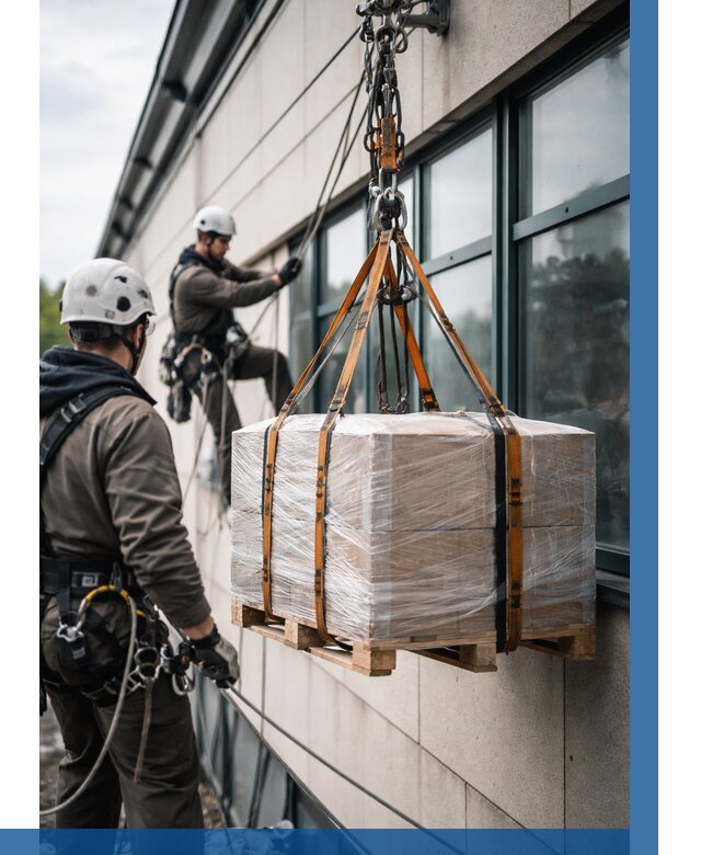 Подъем груза на высоту в Брянске от 3225 р. | ВЫСОТНИК-Бнк