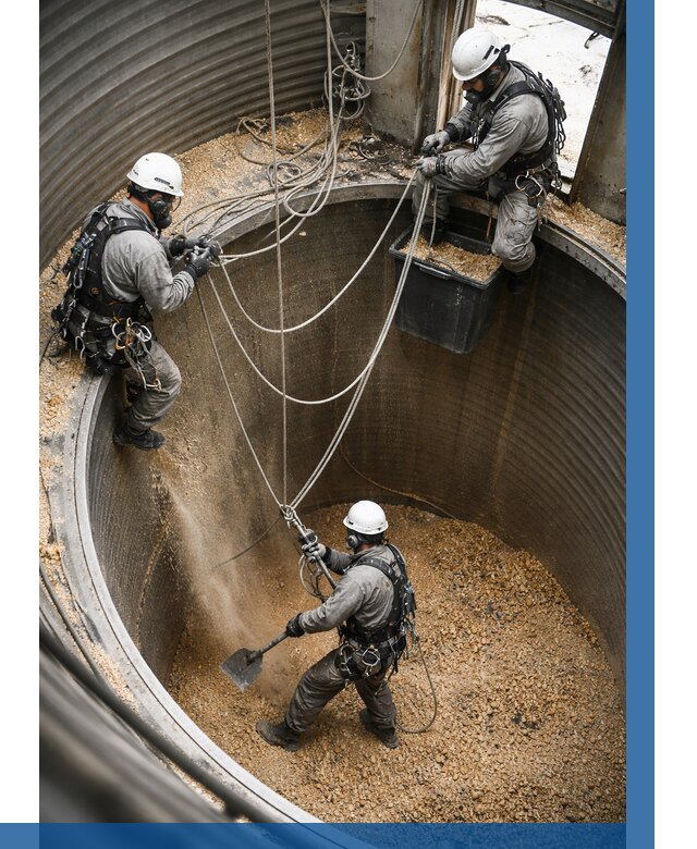 Чистка зерновых бункеров в Брянске от 12901 р. | ВЫСОТНИК-Бнк