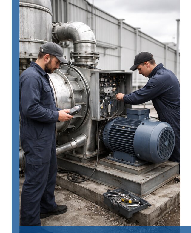 Техническое обслуживание промышленного оборудования в Брянске