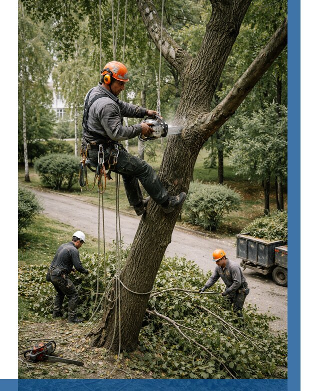 Кронирование деревьев в Брянске от 6988 р. | ВЫСОТНИК-Бнк