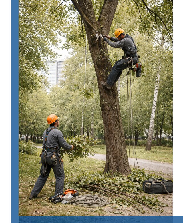 Санитарная обрезка деревьев в Брянске, профессионально и безопасно