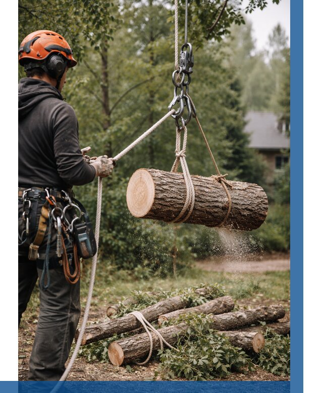 Валка деревьев частями в Брянске от 8063 р. | ВЫСОТНИК-Бнк