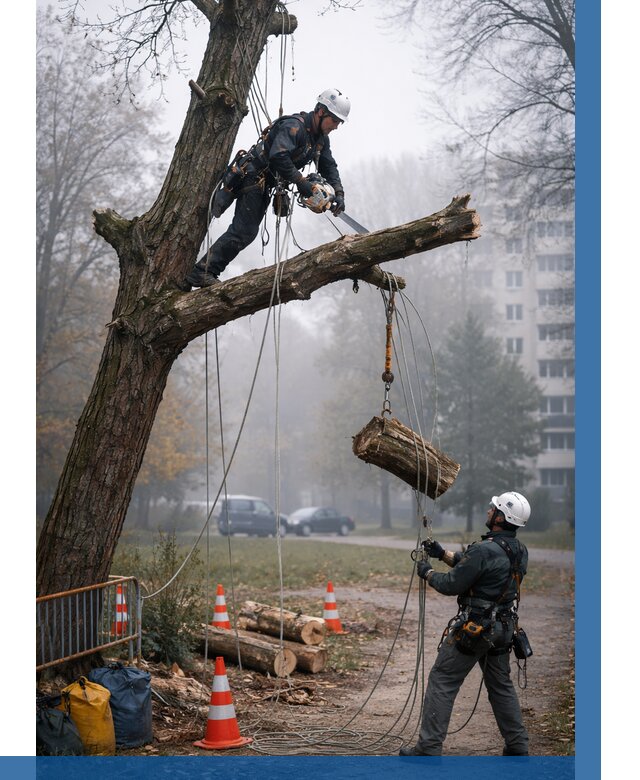 Удаление аварийных деревьев в Брянске от 16127 р. | ВЫСОТНИК-Бнк