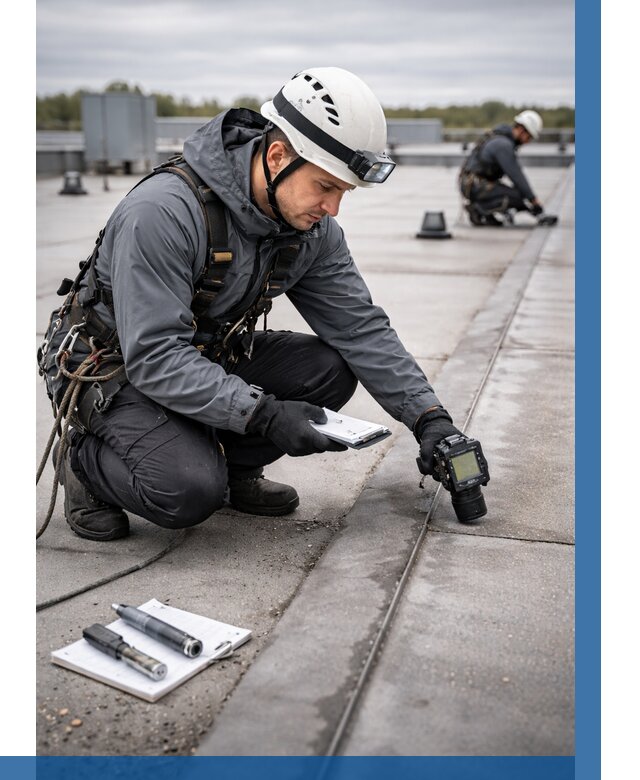 Обследование кровли на протечки в Брянске от 4838 р. | ВЫСОТНИК-Бнк