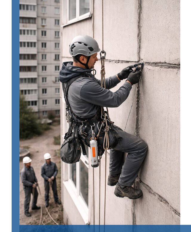 Обследование межпанельных швов и герметизация в Брянске